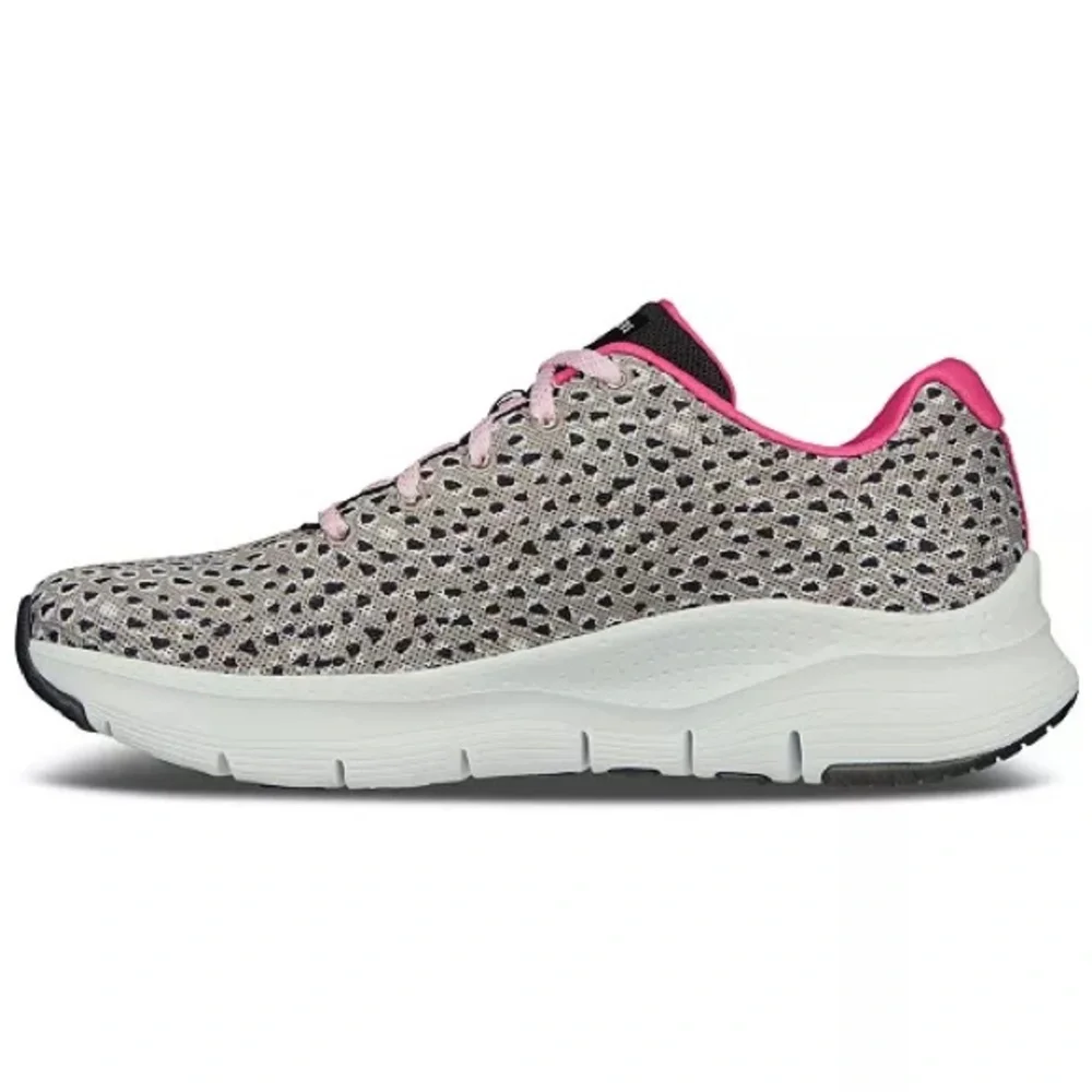 SKECHERS DVF PINK SPRINTING SPOTS CASUAL SNEAKERS - Picture 4 of 7